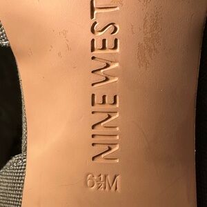 Nine West Olive Canvas Shoe